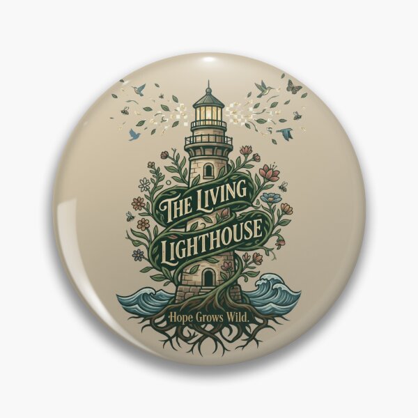 Item preview, The Living Lighthouse Botanical Artwork | Premium Nature Design designed and sold by Amr Darwish Graphic designer.