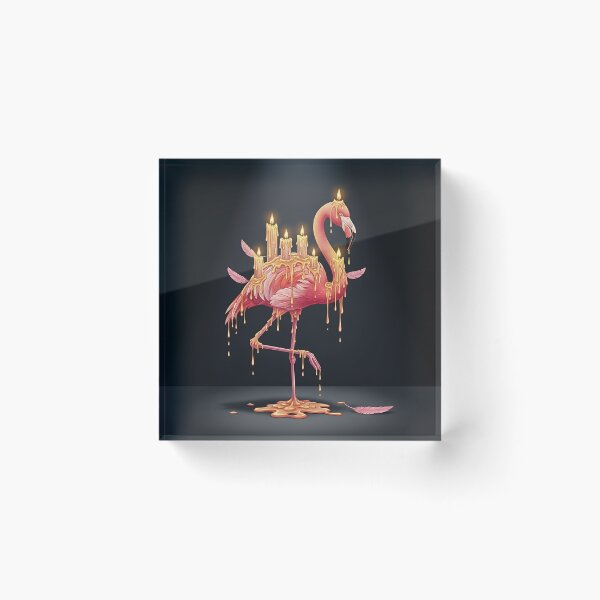 Artikelvorschau, Schmelzkerze Flamingo Kandelaber entworfen und verkauft von Michaelragheb.
