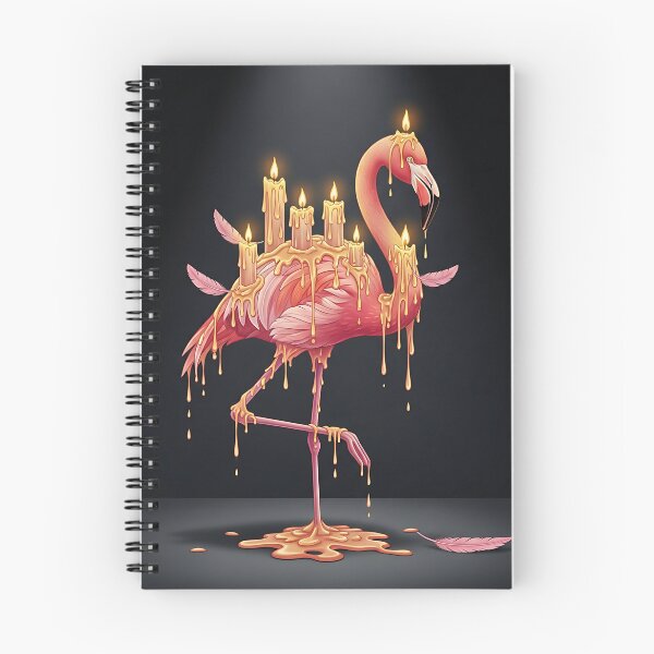 Item preview, Melting Candle Flamingo Candelabra designed and sold by Michaelragheb.