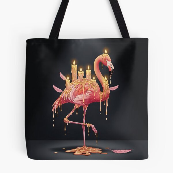 Item preview, Melting Candle Flamingo Candelabra designed and sold by Michaelragheb.
