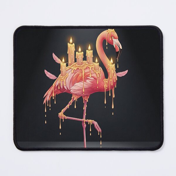 Item preview, Melting Candle Flamingo Candelabra designed and sold by Michaelragheb.