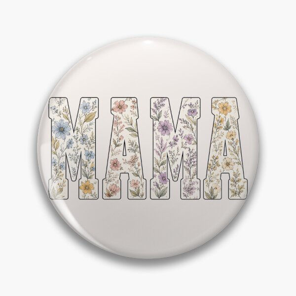 Item preview, Vintage Floral Mama, Retro Spring Mom designed and sold by Quiajia.
