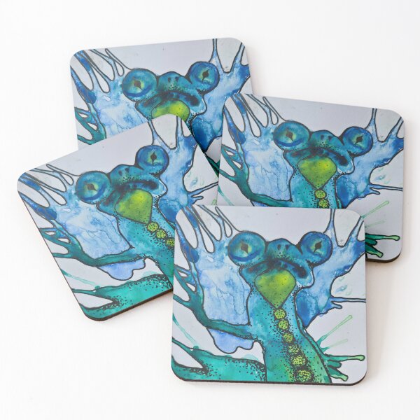 Item preview, Winged Gecko – Watercolor Fantasy Creature designed and sold by MAVALFI.