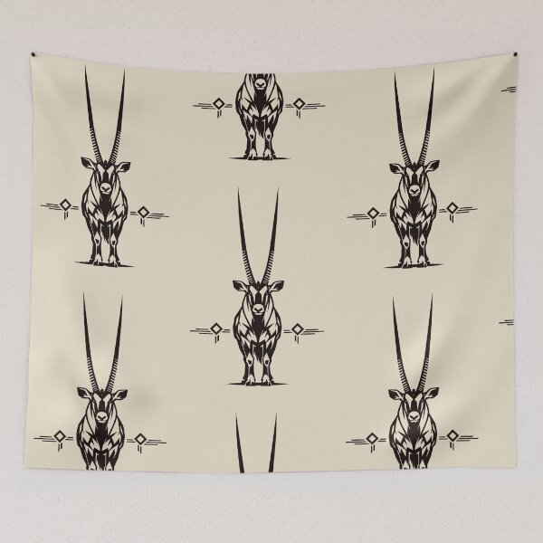 Item preview, Gemsbok Oryx Tribal Wildlife Graphic designed and sold by JonelCrafts.