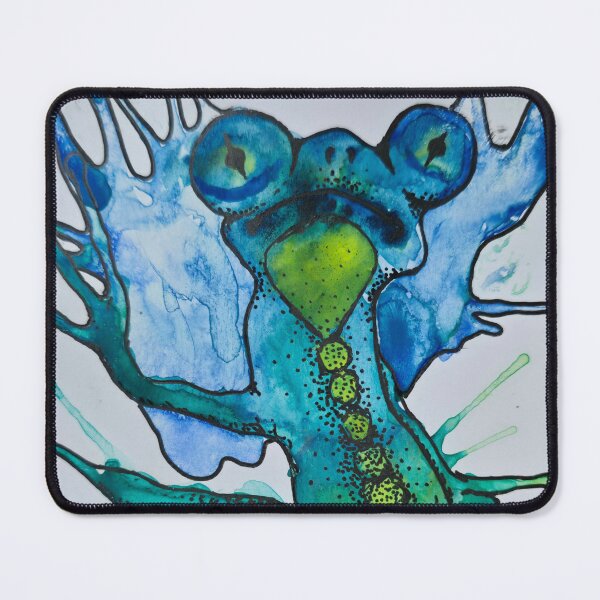 Item preview, Winged Gecko – Watercolor Fantasy Creature designed and sold by MAVALFI.
