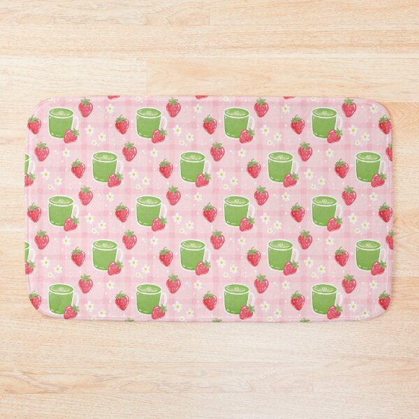 Item preview, Strawberry Matcha Tea Party Kawaii Pattern designed and sold by VenusandMoon.