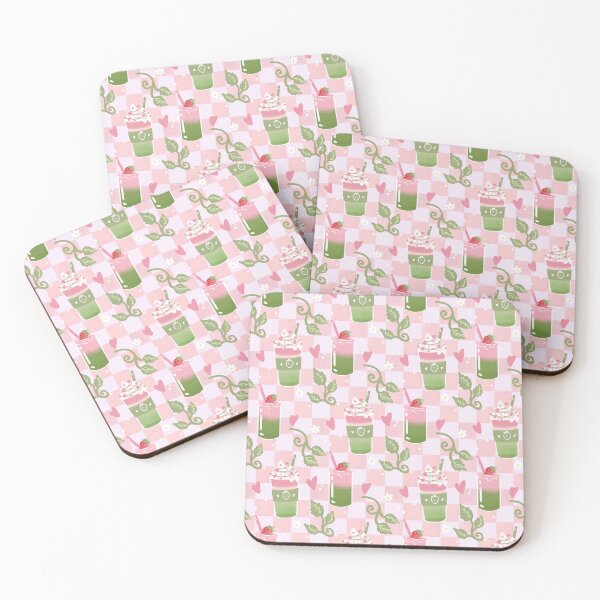 Item preview, Strawberry Matcha Lattes designed and sold by VenusandMoon.