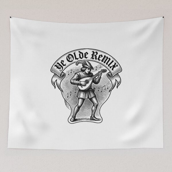 Item preview, Ye Olde Remix Bardcore Minstrel Lute designed and sold by Wanderquill Studio.