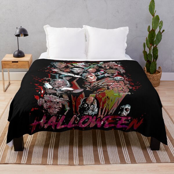 Item preview, Scary Halloween Blood Splatter Horror Movie Fan Art designed and sold by Anselle.