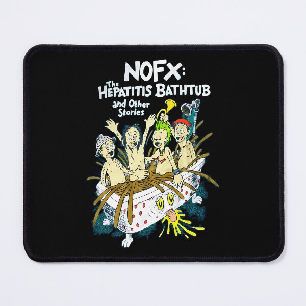 Item preview, NOFX Band Trending Hepatitis Bathtub Awesome For Music Fan designed and sold by Sugar Llama.