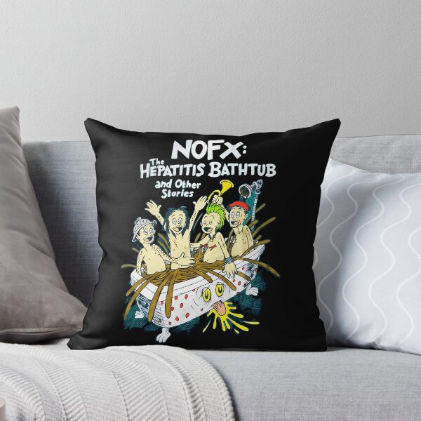 Item preview, NOFX Band Trending Hepatitis Bathtub Awesome For Music Fan designed and sold by Sugar Llama.