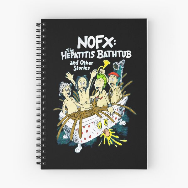 Item preview, NOFX Band Trending Hepatitis Bathtub Awesome For Music Fan designed and sold by Sugar Llama.