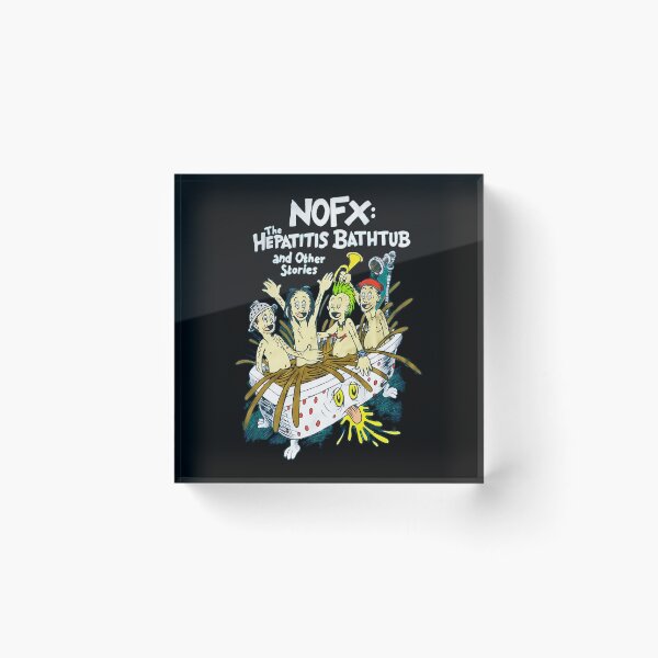 Item preview, NOFX Band Trending Hepatitis Bathtub Awesome For Music Fan designed and sold by Sugar Llama.