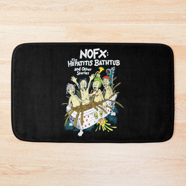 Item preview, NOFX Band Trending Hepatitis Bathtub Awesome For Music Fan designed and sold by Sugar Llama.