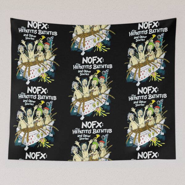 Item preview, NOFX Band Trending Hepatitis Bathtub Awesome For Music Fan designed and sold by Sugar Llama.