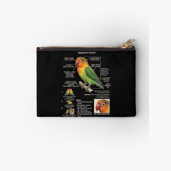 Item preview, Fischer's Lovebird Scientific Anatomy Ornithology Parrot Lover designed and sold by dian-rody-crest.