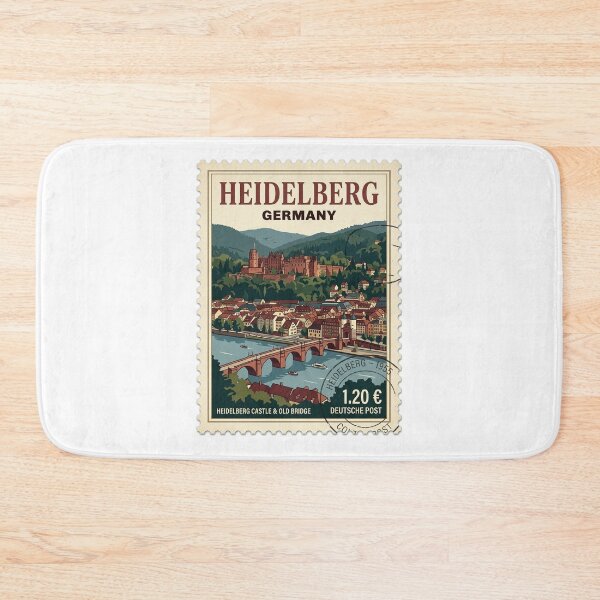 Item preview, Vintage Germany Heidelberg Castle Travel Stamp designed and sold by k3rstman1.