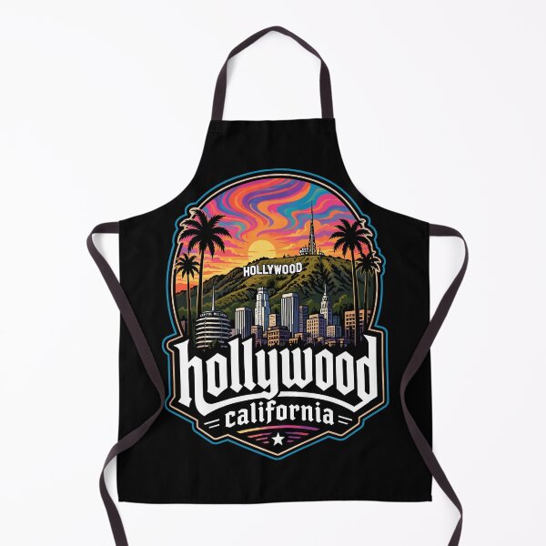 Item preview, Hollywood Los Angeles Trippy Art designed and sold by TomFrontierArt.