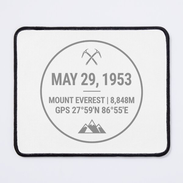 Item preview, Mount Everest 1953 Badge – Historic Himalayan Summit Design designed and sold by GabeMountainArt.