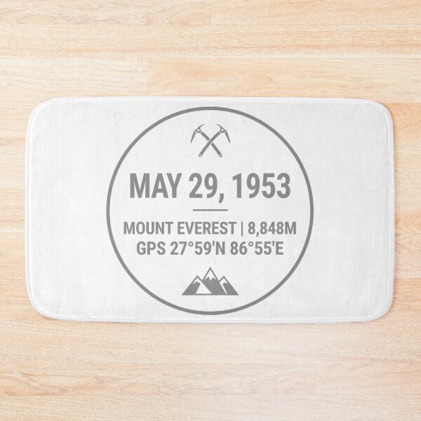 Item preview, Mount Everest 1953 Badge – Historic Himalayan Summit Design designed and sold by GabeMountainArt.