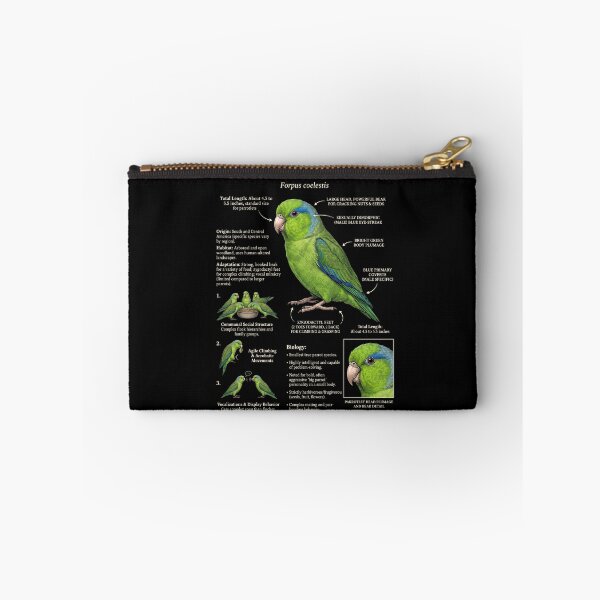 Item preview, Pacific Parrotlet Scientific Anatomy Ornithology Parrot Lover designed and sold by dian-rody-crest.