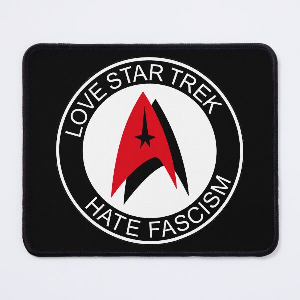 Item preview, Love Star Trek - Hate Fascism designed and sold by Ginger Genes.