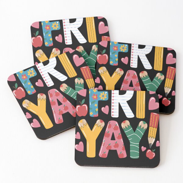 Item preview, Happy Fri Yay Teachers Students designed and sold by Friskandflowey.