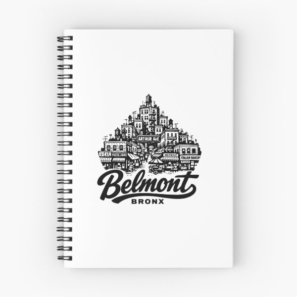 Item preview, Belmont Bronx New York Skyline Lettering designed and sold by Boogosh.