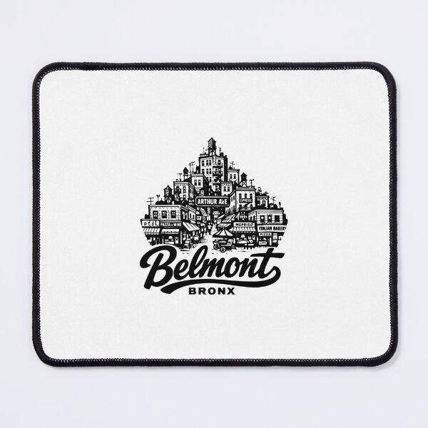Item preview, Belmont Bronx New York Skyline Lettering designed and sold by Boogosh.