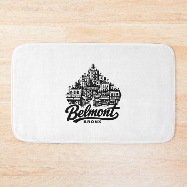Item preview, Belmont Bronx New York Skyline Lettering designed and sold by Boogosh.