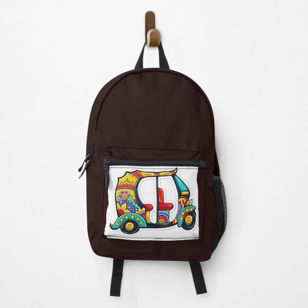 Item preview, Colourful indian rickshaw travel aesthetic designed and sold by TrendPrint5.