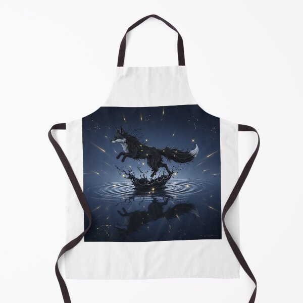 Item preview, Black Ink Fox Splashing in Starry Water designed and sold by Michaelragheb.