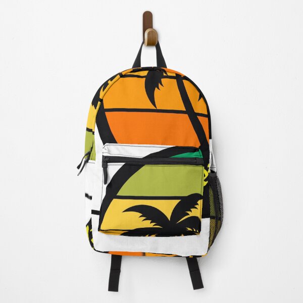 Item preview, sunset beach and palm designed and sold by adamoliv.