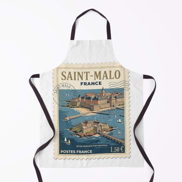 Item preview, Saint-Malo France Travel Stamp Intra Muros designed and sold by k3rstman1.