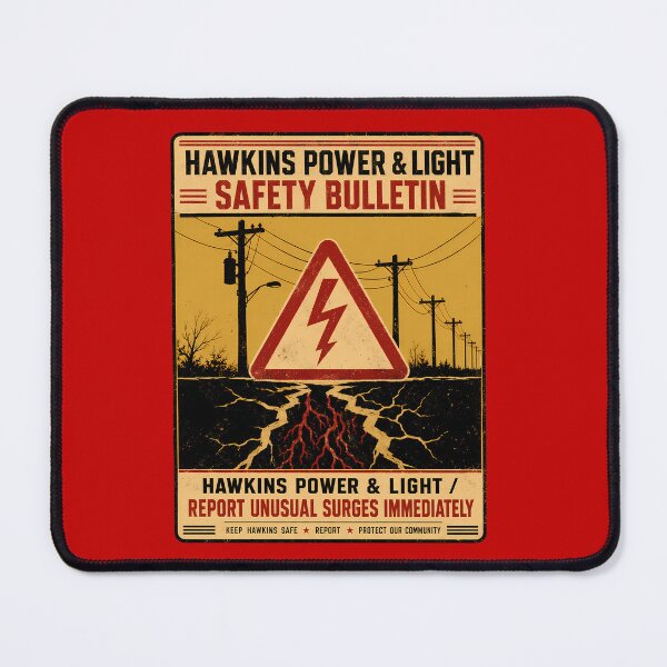 Item preview, Hawkins Power & Light Safety Bulletin designed and sold by agearb.