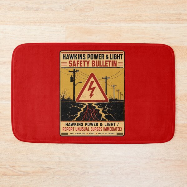 Item preview, Hawkins Power & Light Safety Bulletin designed and sold by agearb.