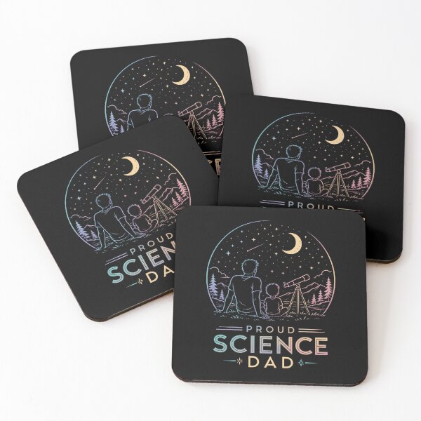 Item preview, Proud Science Dad - Stargazing with My Child designed and sold by Myra365Art.