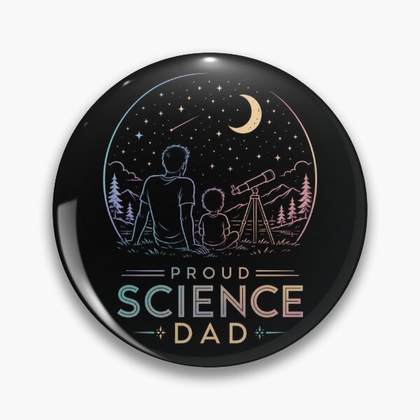 Item preview, Proud Science Dad - Stargazing with My Child designed and sold by Myra365Art.