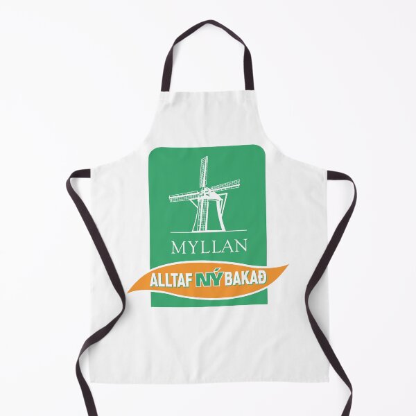 Item preview, Myllan Bakery Icelandic Windmill Logo with Slogan designed and sold by ccabatu.