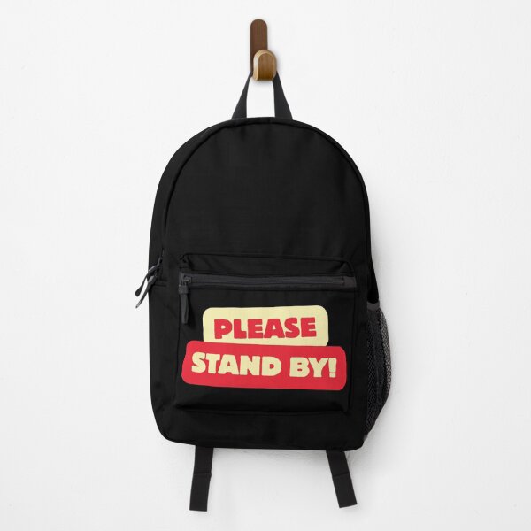 Item preview, Please Stand By | Funny Government Shutdown Typography Design designed and sold by Palette & Hue.