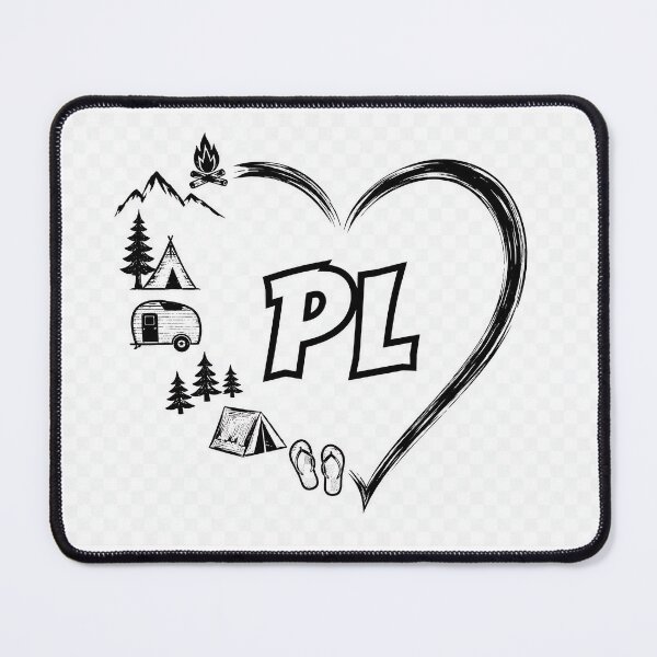 Item preview, Poland Camping Heart Caravan Adventure Sticker designed and sold by JMDG Studio.