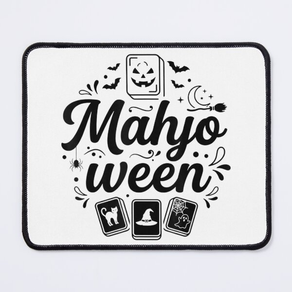 Item preview, Mahjoween Mahjong Halloween Funny Witchy Spooky Tile Design designed and sold by kiralynstration.