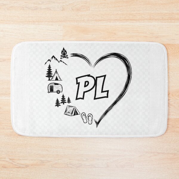 Item preview, Poland Camping Heart Caravan Adventure Sticker designed and sold by JMDG Studio.