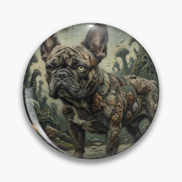 Item preview, Surreal French Bulldog in an Enchanted Forest designed and sold by cipoprimo.