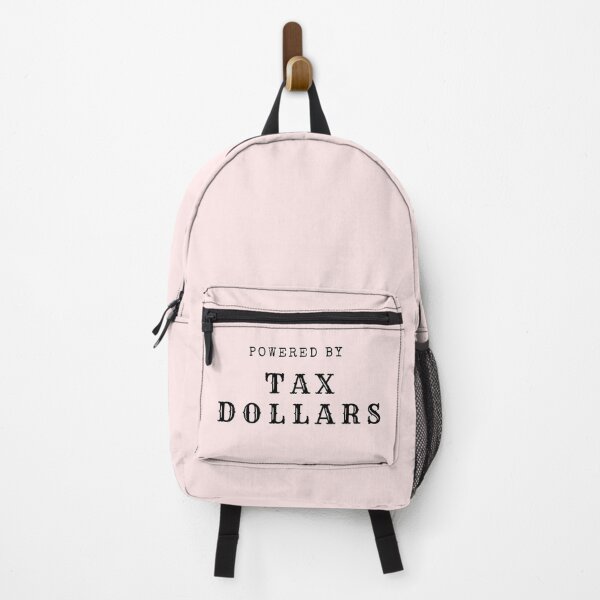 Item preview, Powered by Tax Dollars | Funny Government Shutdown Satire Typography designed and sold by Palette & Hue.
