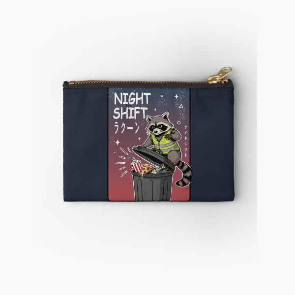 Item preview, Night Shift Funny Raccoon designed and sold by SakuraHaven.