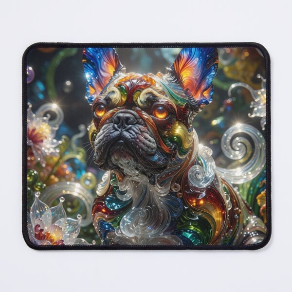 Item preview, Luminous Glass French Bulldog designed and sold by cipoprimo.