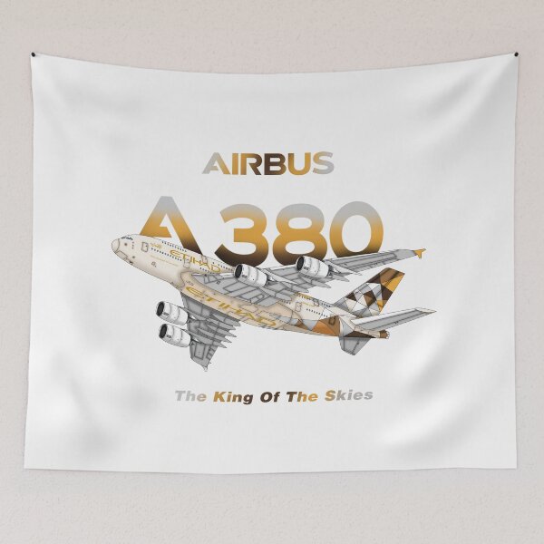 Item preview, Airbus A380 designed and sold by PlanesArtByLeo.