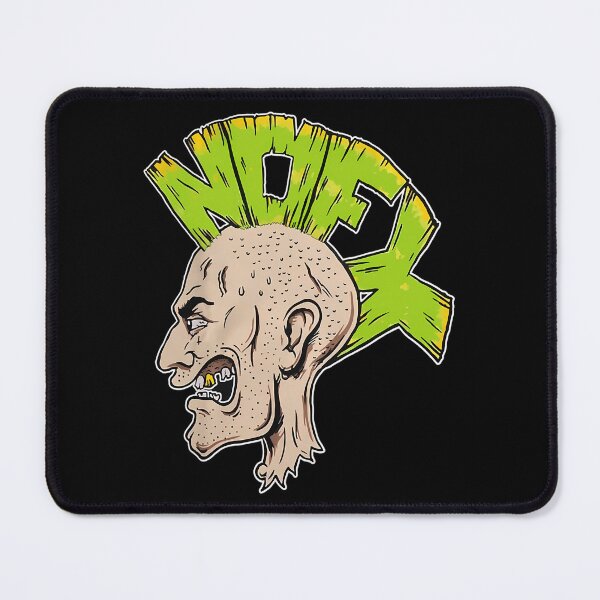Item preview, NOFX Punk Rock Band Angry Face Cartoon Logo designed and sold by damjanis.