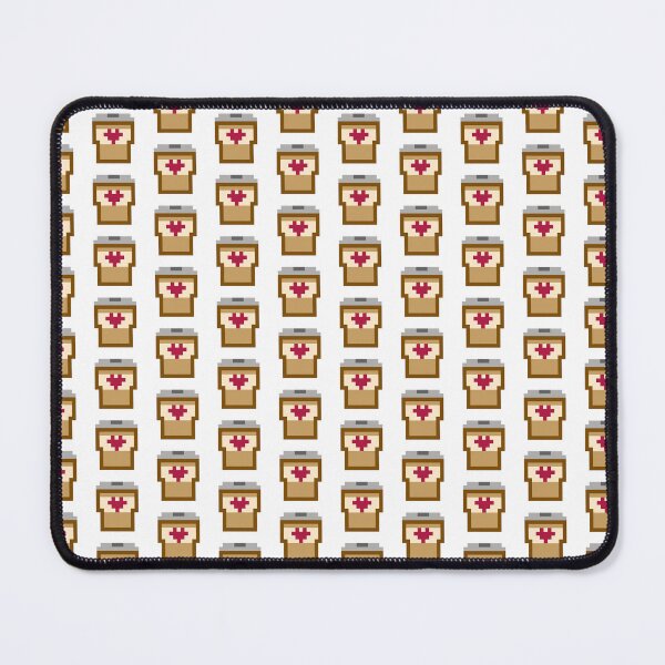 Item preview, Cozy autumnal coffee cup with a love heart pixel art  designed and sold by InSpaceAstrid.